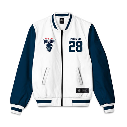 Howard - NCAA Football : Sinorice Moss jr - Bomber Jacket-0