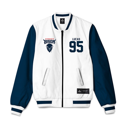 Howard - NCAA Football : Israel Lucas - Bomber Jacket-0
