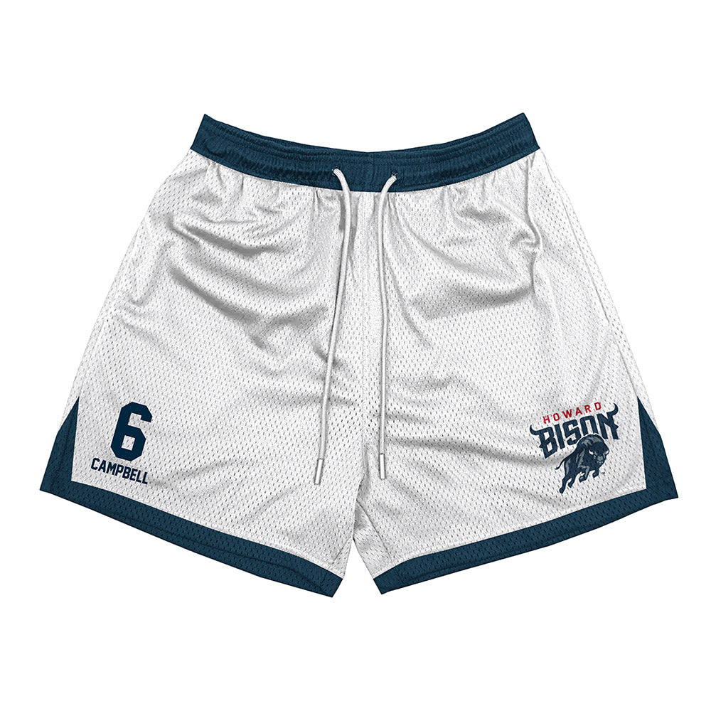 Howard - NCAA Men's Soccer : Lucas Campbell - Shorts-0