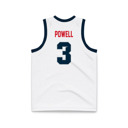 Howard - NCAA Men's Basketball : Brannon Powell - Basketball Jersey-1
