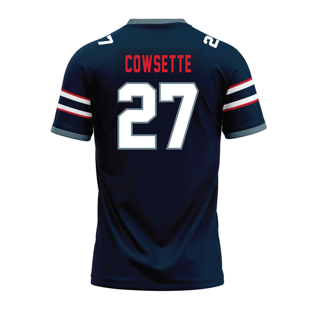 Howard - NCAA Football : Delbert Cowsette - Premium Football Jersey-1
