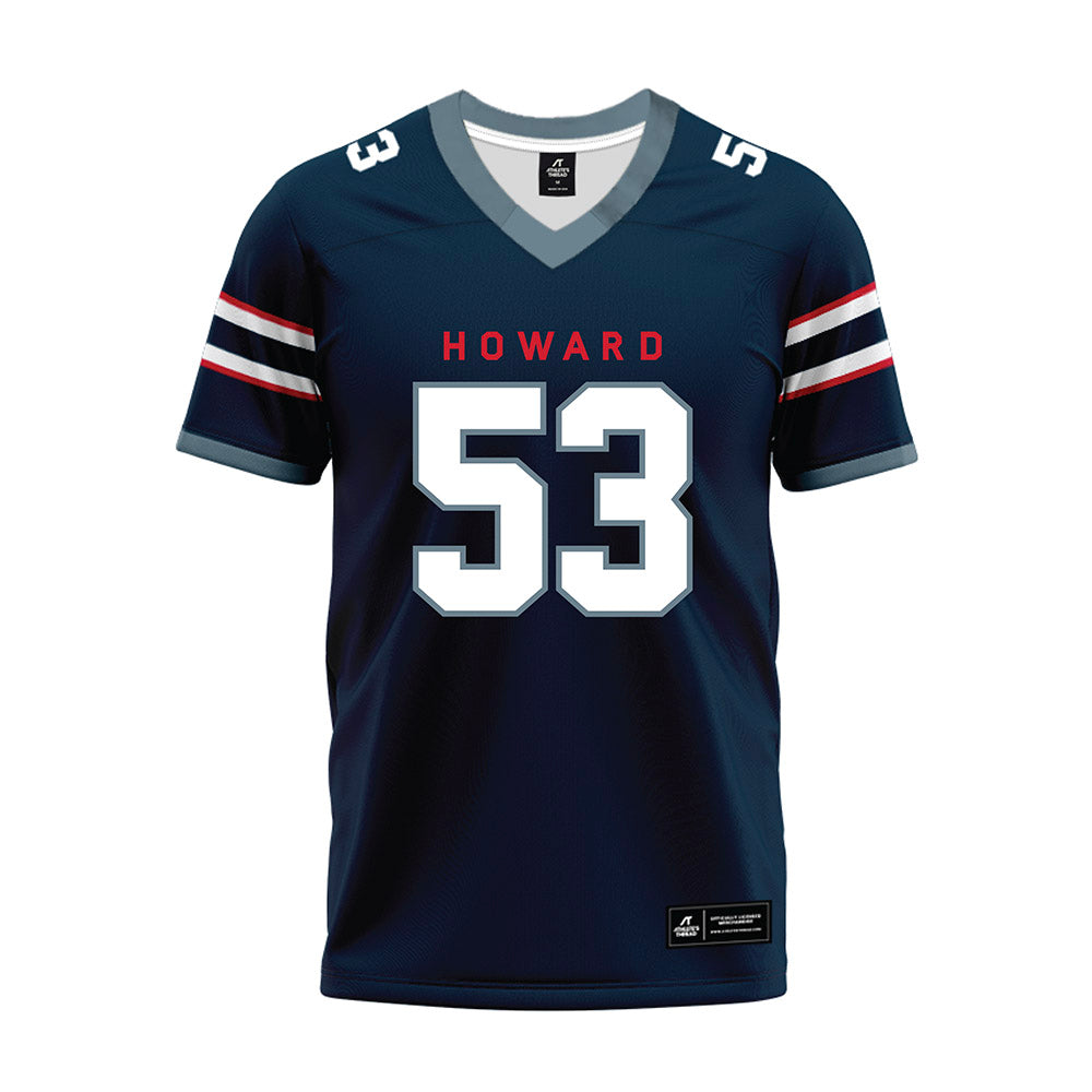 Howard - NCAA Football : Tavaris Ross - Premium Football Jersey-0