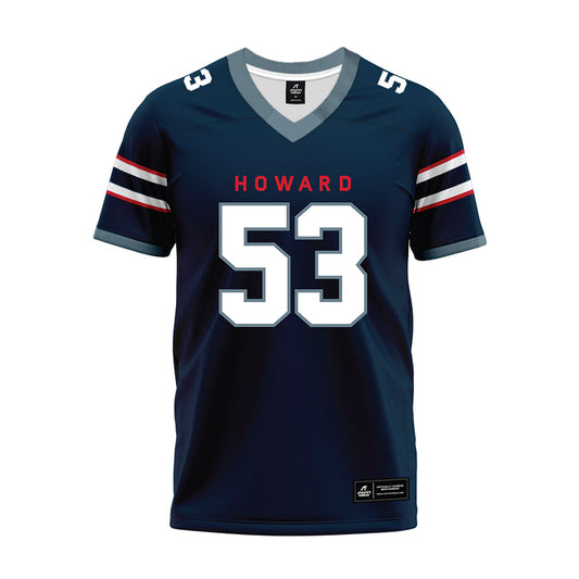Howard - NCAA Football : Tavaris Ross - Premium Football Jersey-0