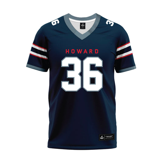 Howard - NCAA Football : Aidan Foster - Premium Football Jersey-0