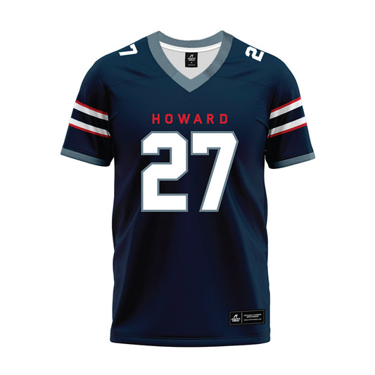 Howard - NCAA Football : Delbert Cowsette - Premium Football Jersey-0