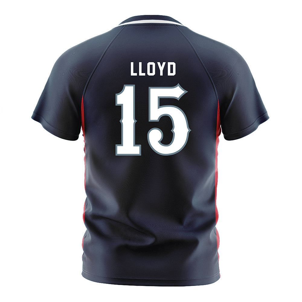 Howard - NCAA Men's Soccer : Marshall Lloyd - Grey Soccer Jersey-1
