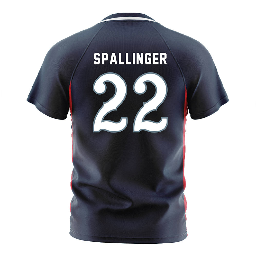 Howard - NCAA Men's Soccer : Jude Spallinger - Grey Soccer Jersey-1
