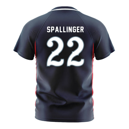Howard - NCAA Men's Soccer : Jude Spallinger - Grey Soccer Jersey-1