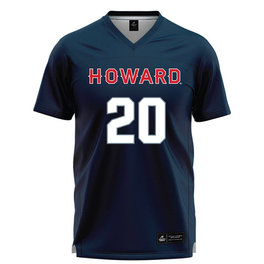Howard - NCAA Women's Lacrosse : Naomi Green - Blue Lacrosse Jersey -0
