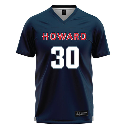 Howard - NCAA Women's Lacrosse : Victoria Earle - Blue Lacrosse Jersey-0