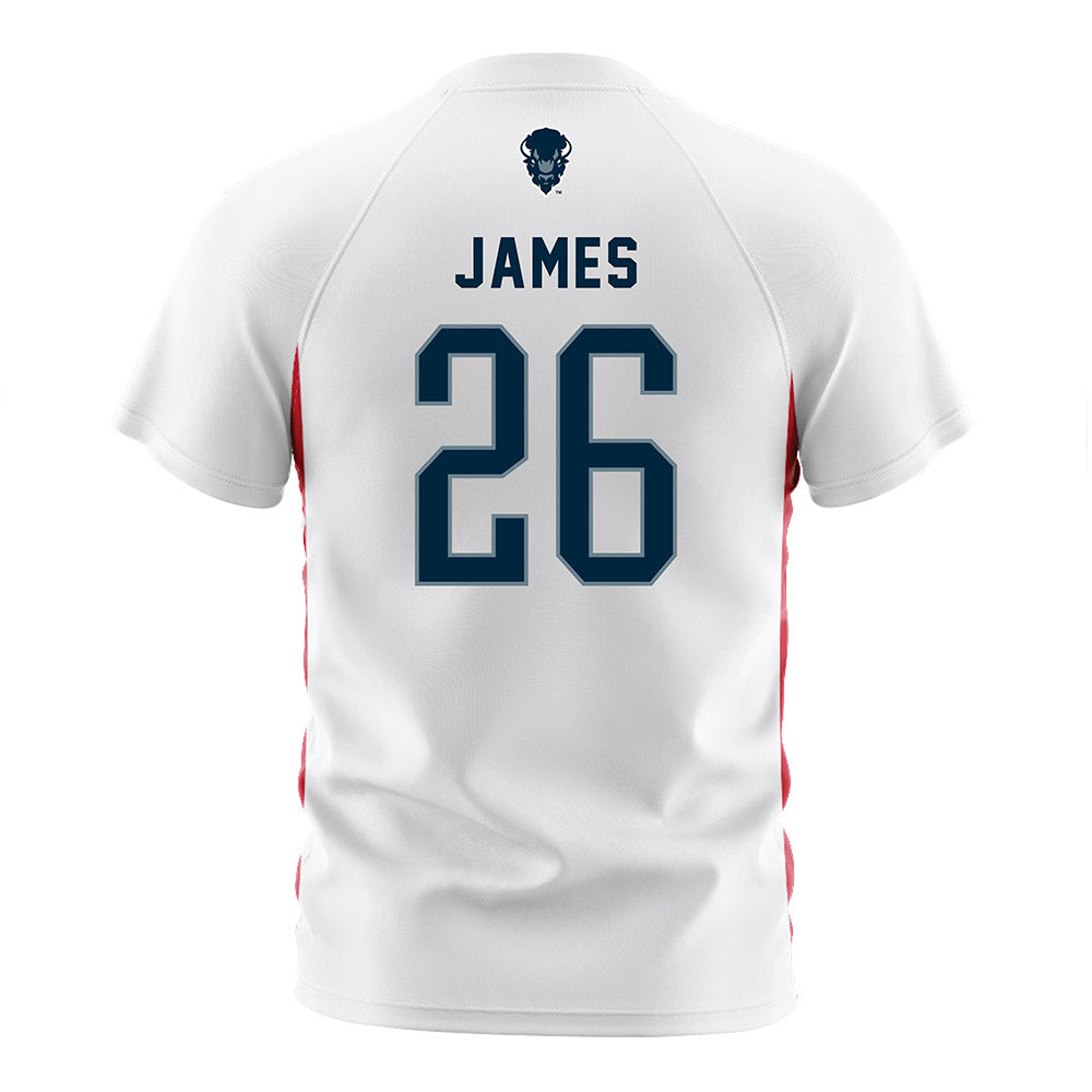 Howard - NCAA Women's Soccer : Samantha James - Soccer Jersey-1