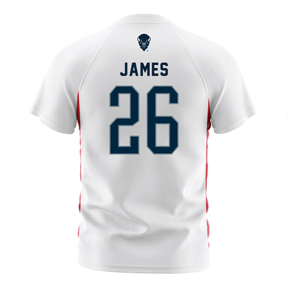 Howard - NCAA Women's Soccer : Samantha James - Soccer Jersey-1