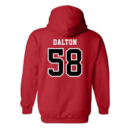 Marist - NCAA Football : Hudson Dalton - Hooded Sweatshirt-1