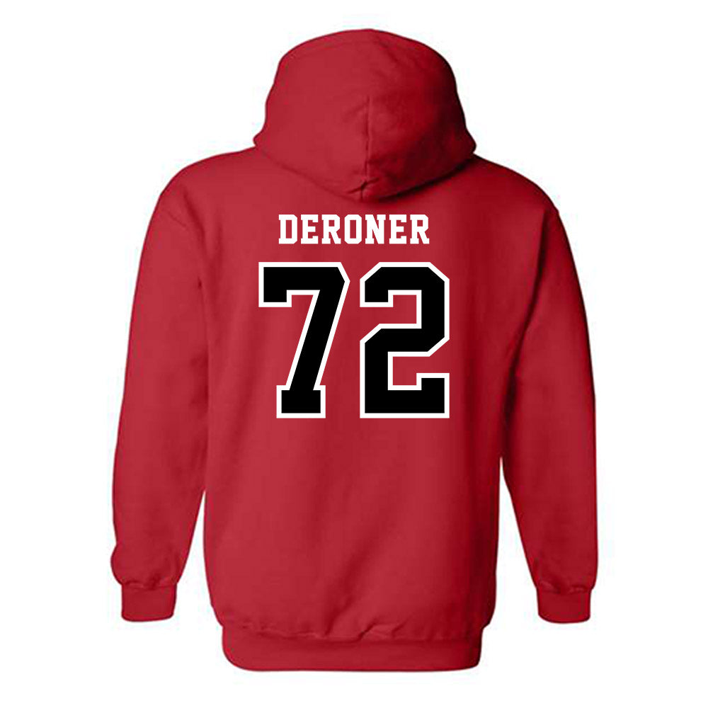Marist - NCAA Football : Carson DeRoner - Hooded Sweatshirt-1
