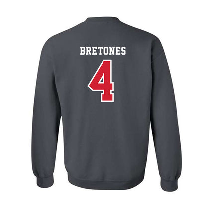 Marist - NCAA Women's Basketball : Kasey Bretones - Crewneck Sweatshirt-1