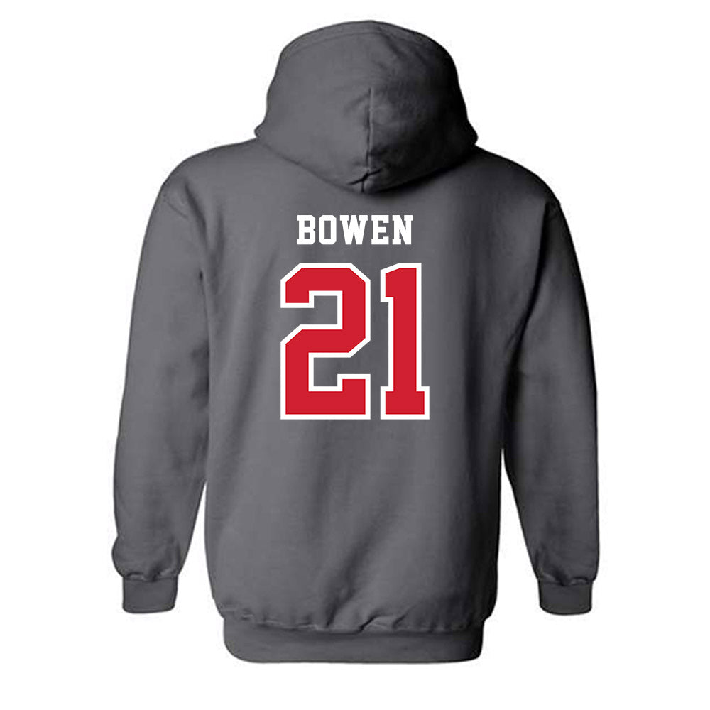 Marist - NCAA Men's Lacrosse : Simon Bowen - Hooded Sweatshirt-1