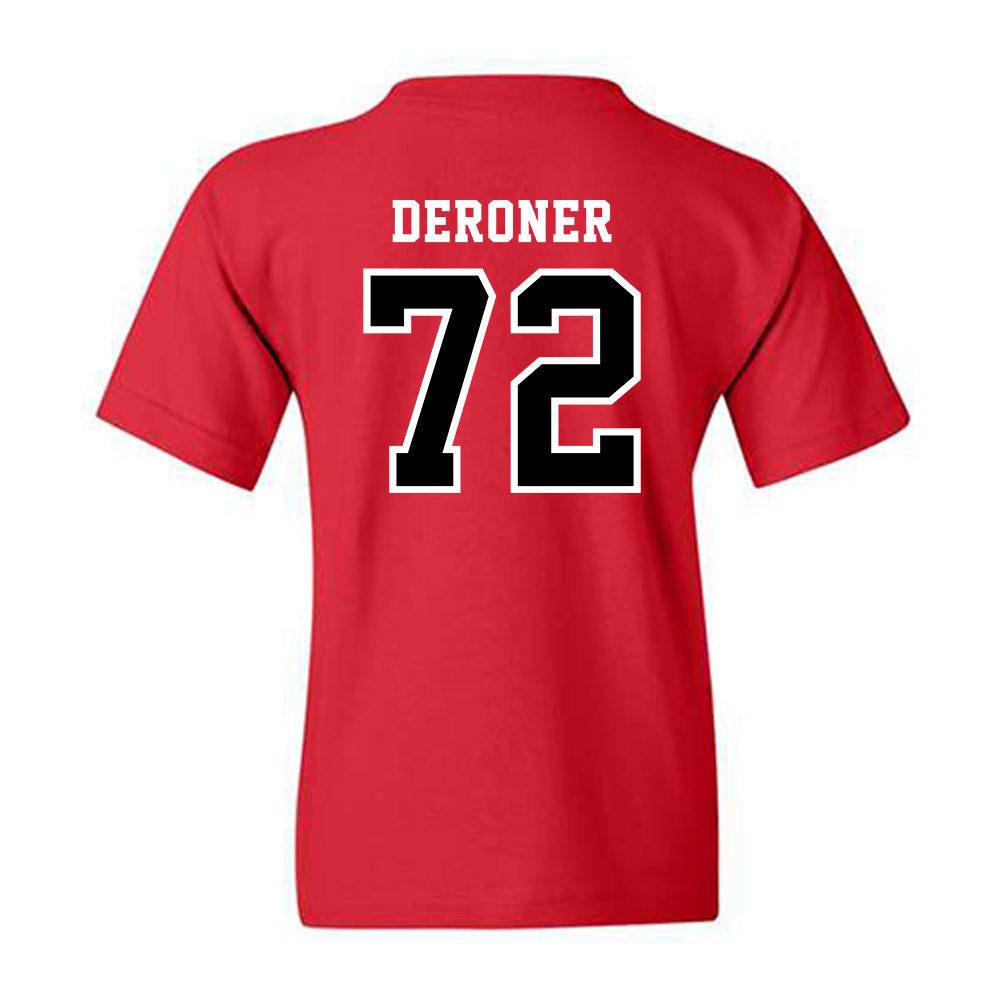Marist - NCAA Football : Carson DeRoner - Classic Shersey Youth T-Shirt-1