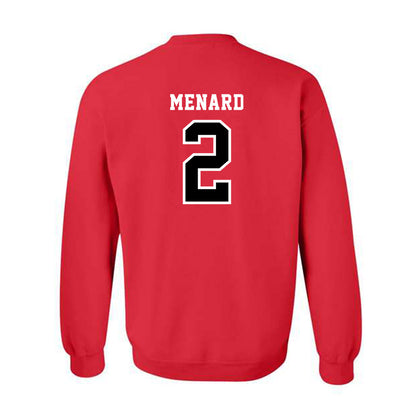 Marist - NCAA Men's Basketball : Justin Menard - Classic Shersey Crewneck Sweatshirt-1