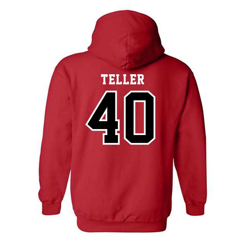 Marist - NCAA Football : Jack Teller - Classic Shersey Hooded Sweatshirt-1