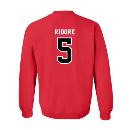 Marist - NCAA Football : Naheem Ridore - Classic Shersey Crewneck Sweatshirt-1