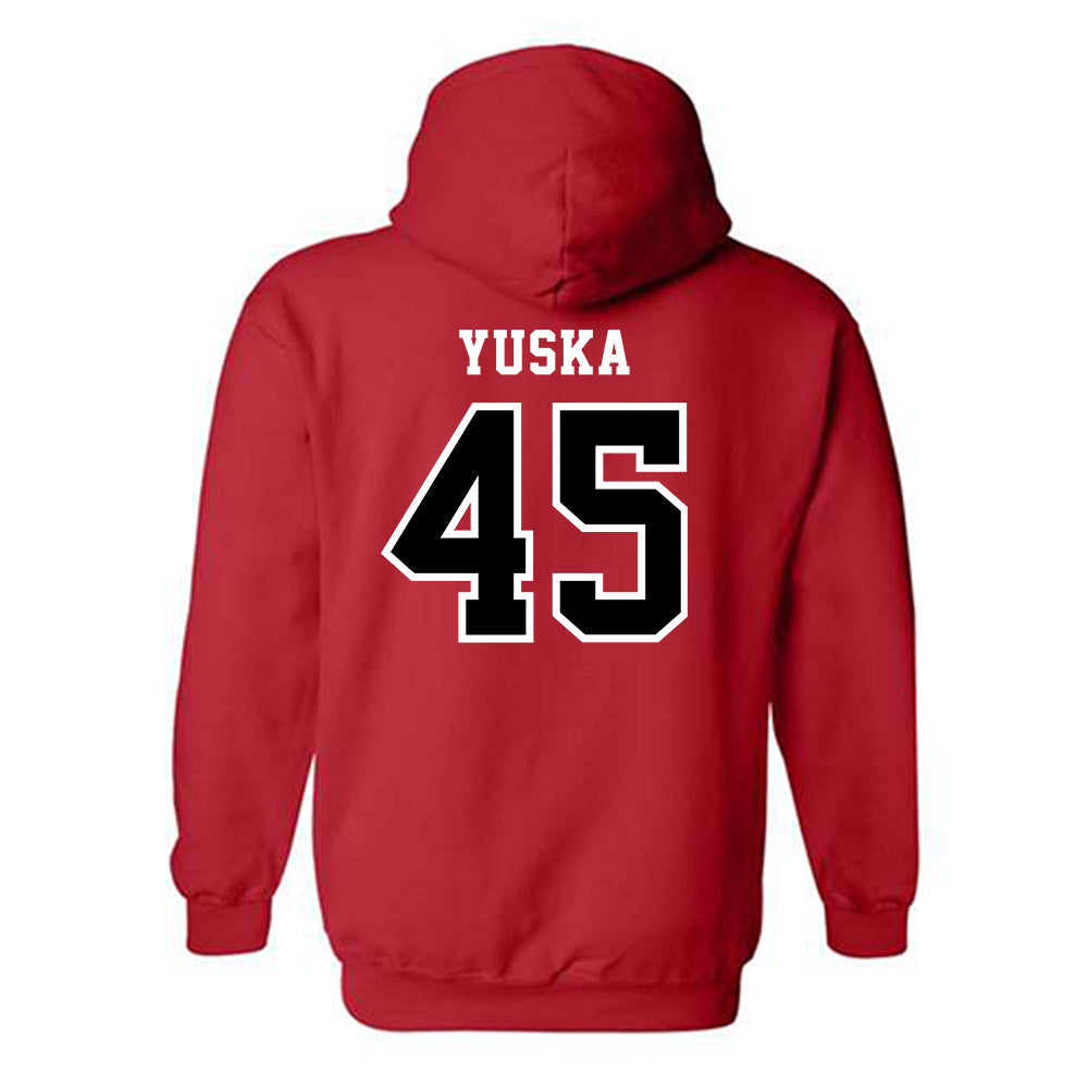 Marist - NCAA Football : Ethan Yuska - Classic Shersey Hooded Sweatshirt-1