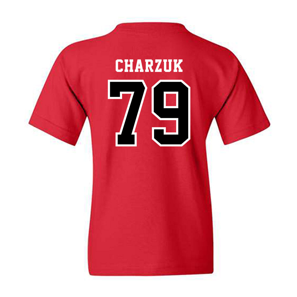 Marist - NCAA Football : Dixon Charzuk - Classic Shersey Youth T-Shirt-1