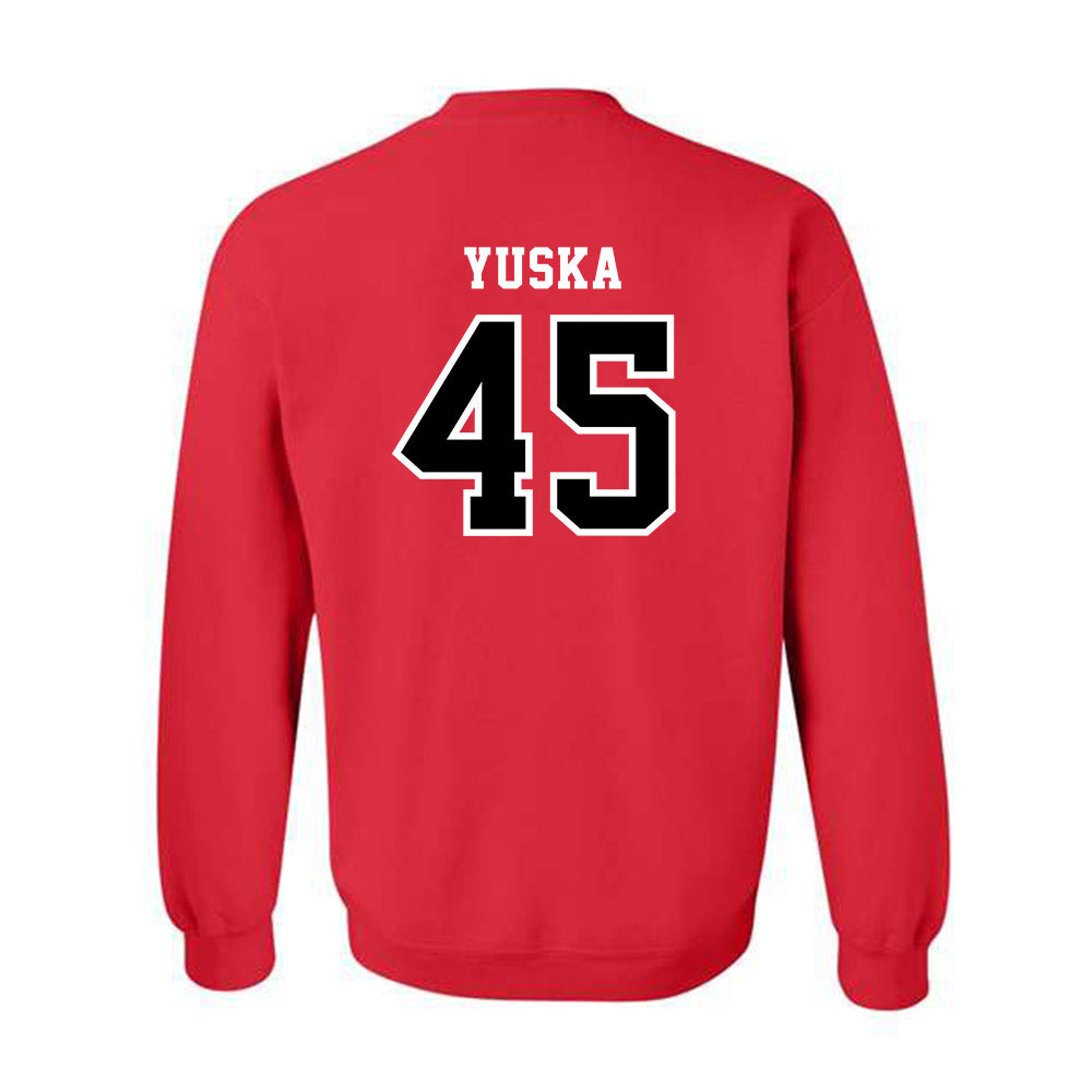 Marist - NCAA Football : Ethan Yuska - Classic Shersey Crewneck Sweatshirt-1
