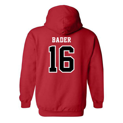 Marist - NCAA Men's Lacrosse : Mason Bader - Classic Shersey Hooded Sweatshirt-1