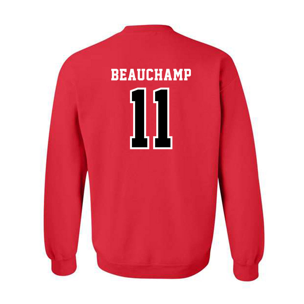 Marist - NCAA Football : Reece Beauchamp - Classic Shersey Crewneck Sweatshirt-1