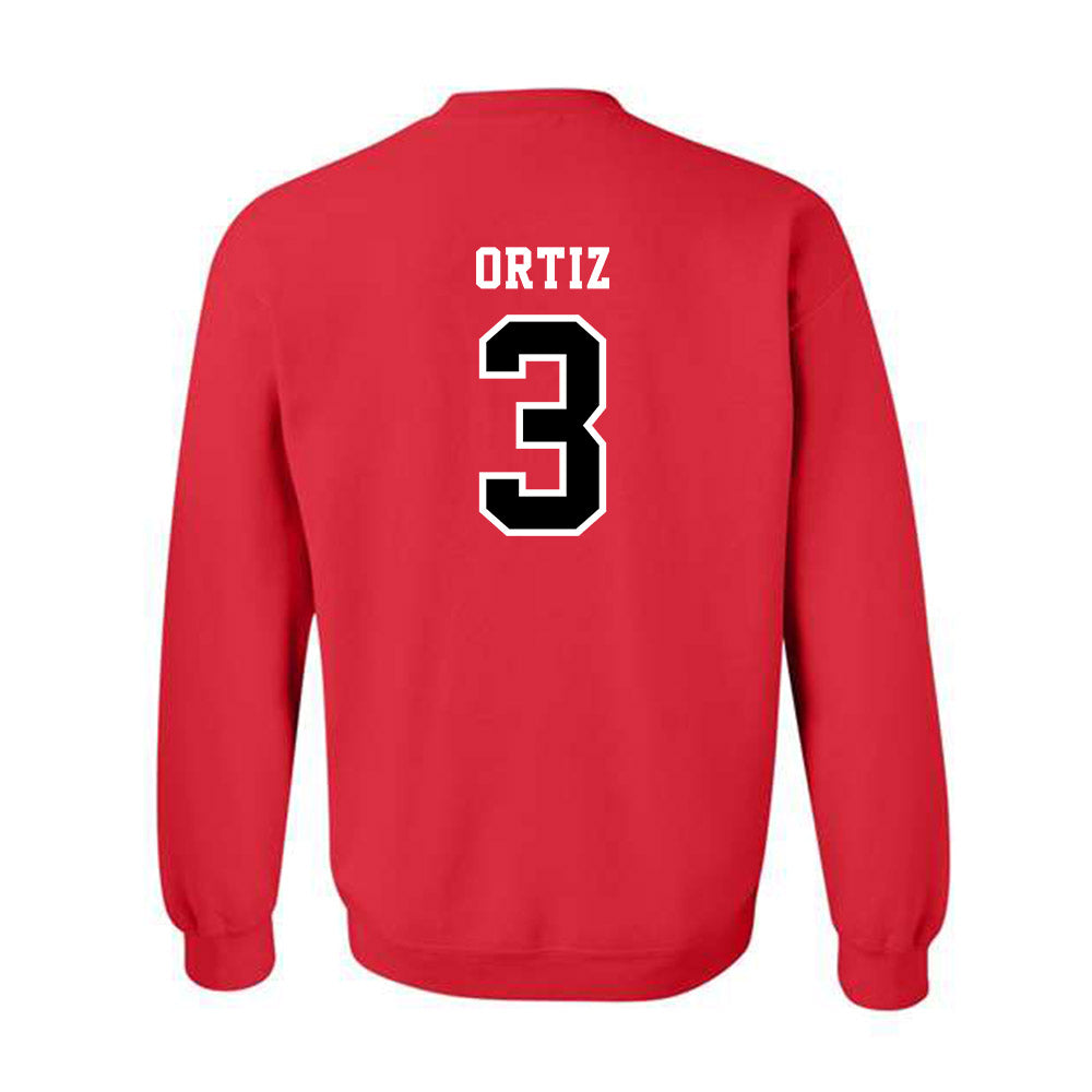 Marist - NCAA Men's Soccer : Ethan Ortiz - Classic Shersey Crewneck Sweatshirt-1
