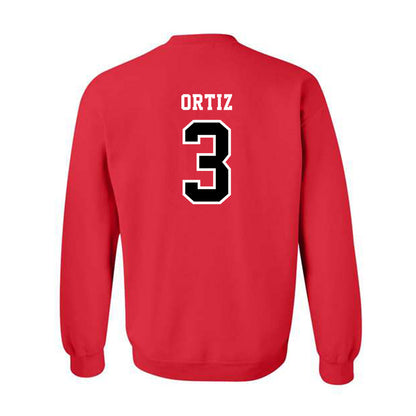 Marist - NCAA Men's Soccer : Ethan Ortiz - Classic Shersey Crewneck Sweatshirt-1