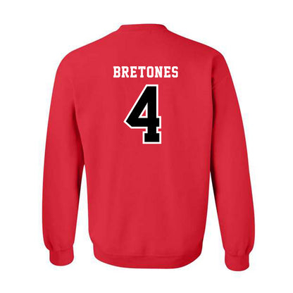 Marist - NCAA Women's Basketball : Kasey Bretones - Classic Shersey Crewneck Sweatshirt-1