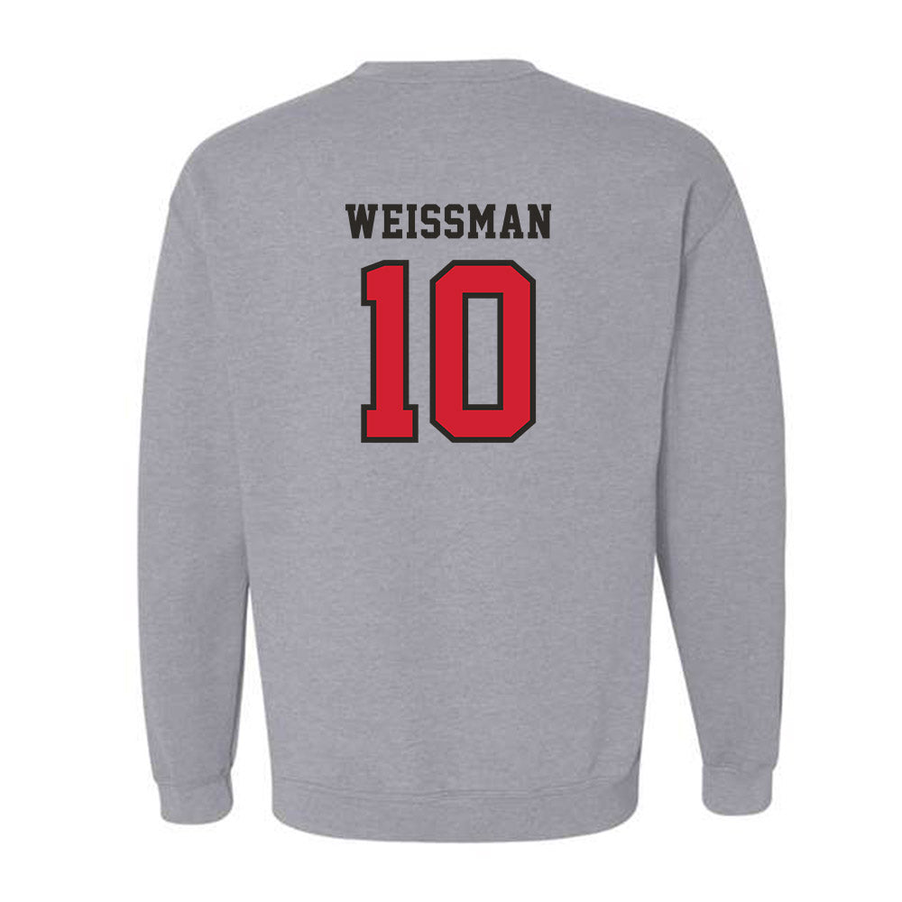 Marist - NCAA Men's Lacrosse : Andrew Weissman - Classic Shersey Crewneck Sweatshirt-1