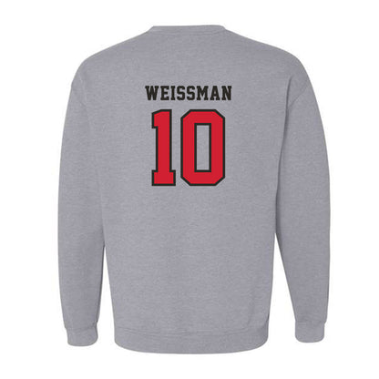 Marist - NCAA Men's Lacrosse : Andrew Weissman - Classic Shersey Crewneck Sweatshirt-1