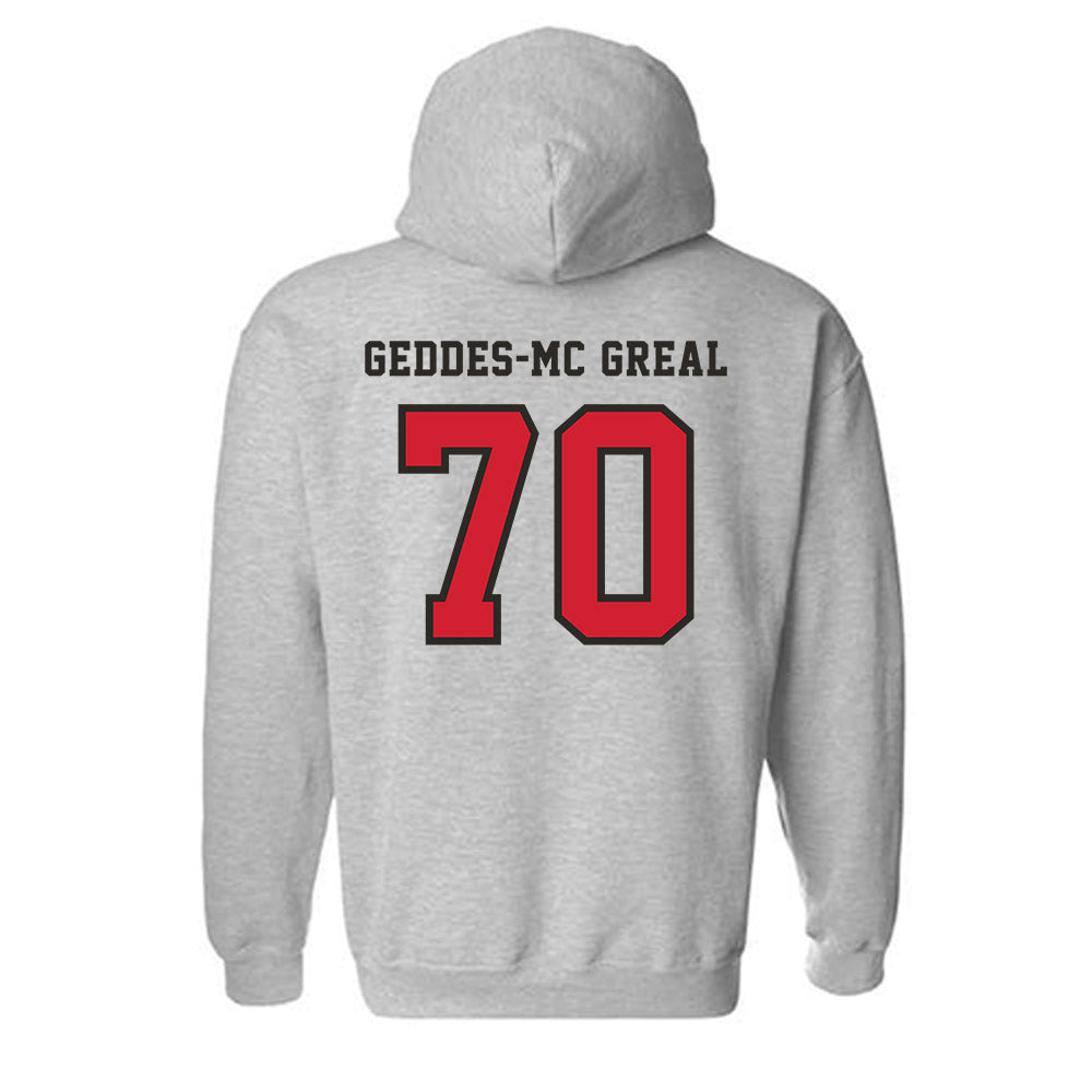 Marist - NCAA Football : Dylan Geddes-Mc Greal - Classic Shersey Hooded Sweatshirt-1