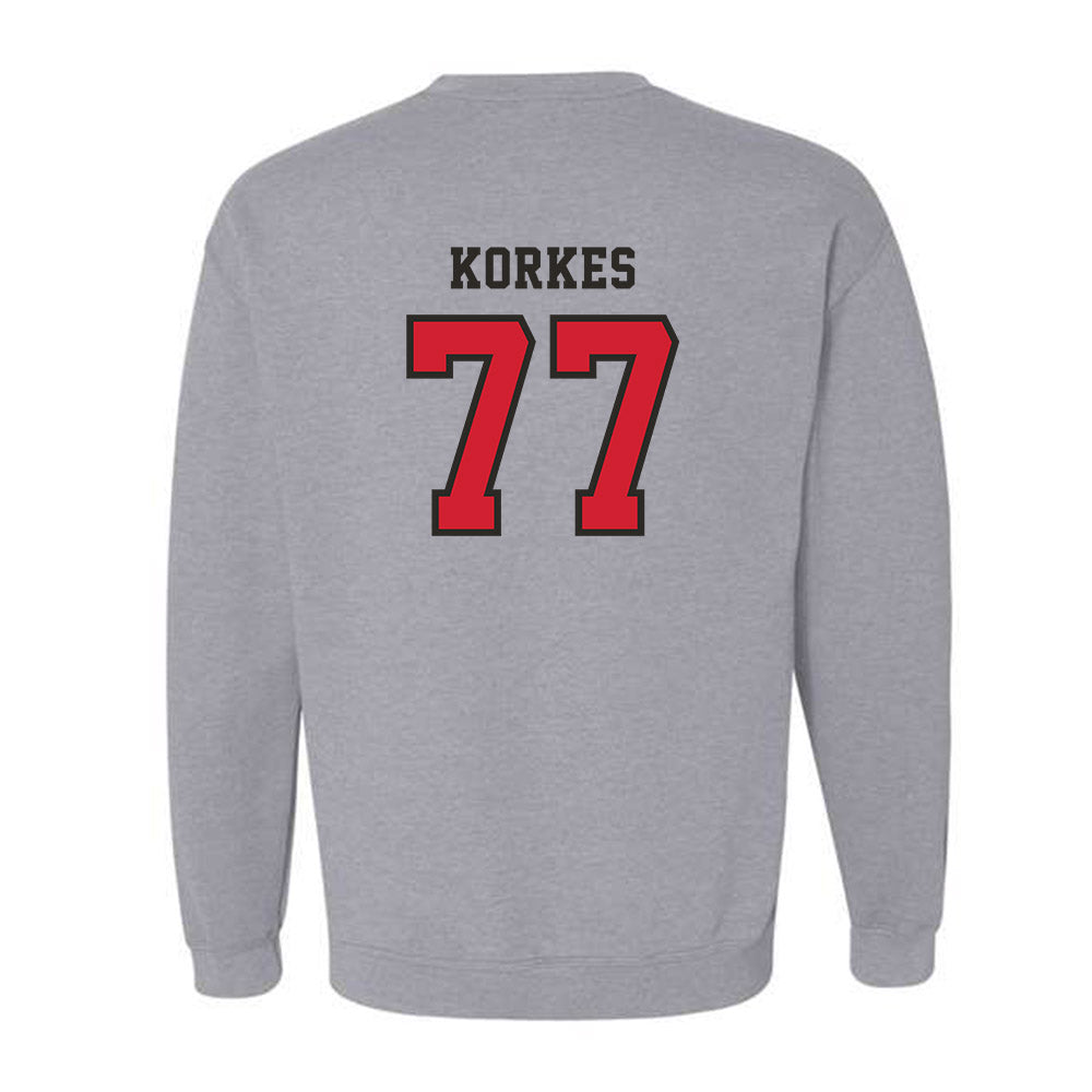 Marist - NCAA Football : Ethan Korkes - Classic Shersey Crewneck Sweatshirt-1