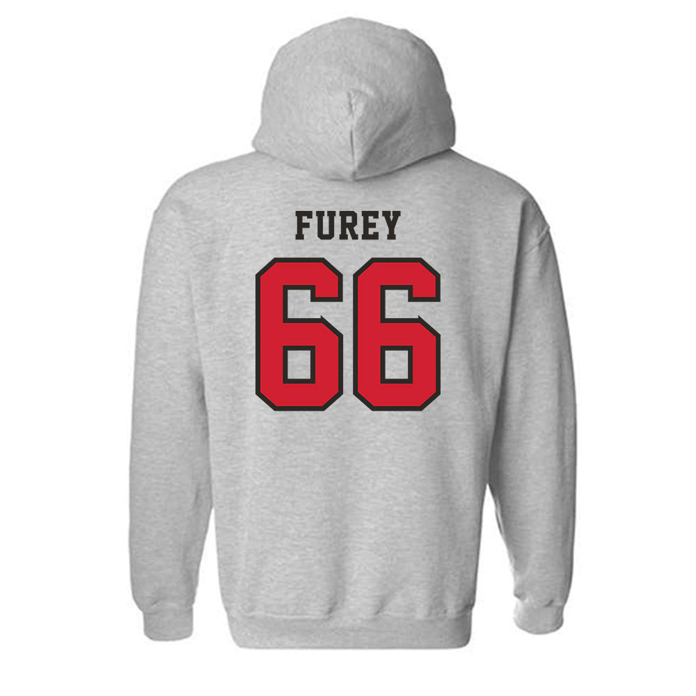 Marist - NCAA Football : Brandon Furey - Classic Shersey Hooded Sweatshirt-1