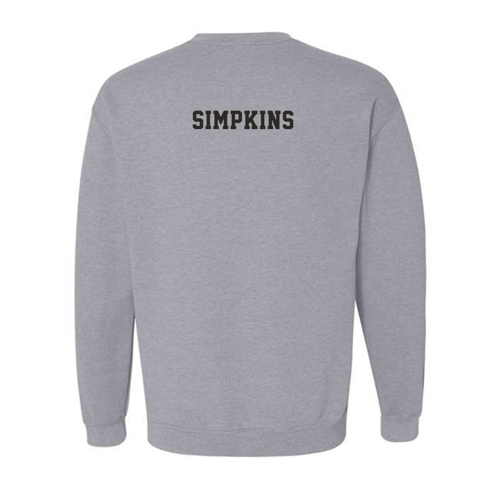 Marist - NCAA Men's Track & Field : Manasi Simpkins - Classic Shersey Crewneck Sweatshirt-1
