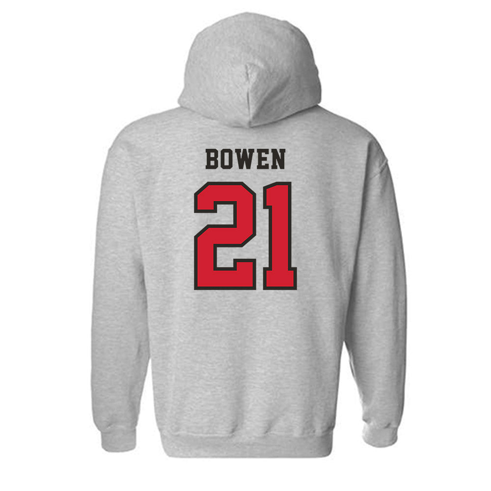 Marist - NCAA Men's Lacrosse : Simon Bowen - Classic Shersey Hooded Sweatshirt-1