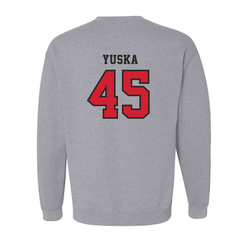 Marist - NCAA Football : Ethan Yuska - Classic Shersey Crewneck Sweatshirt-1