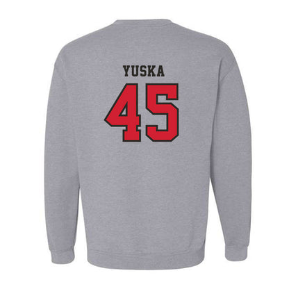 Marist - NCAA Football : Ethan Yuska - Classic Shersey Crewneck Sweatshirt-1
