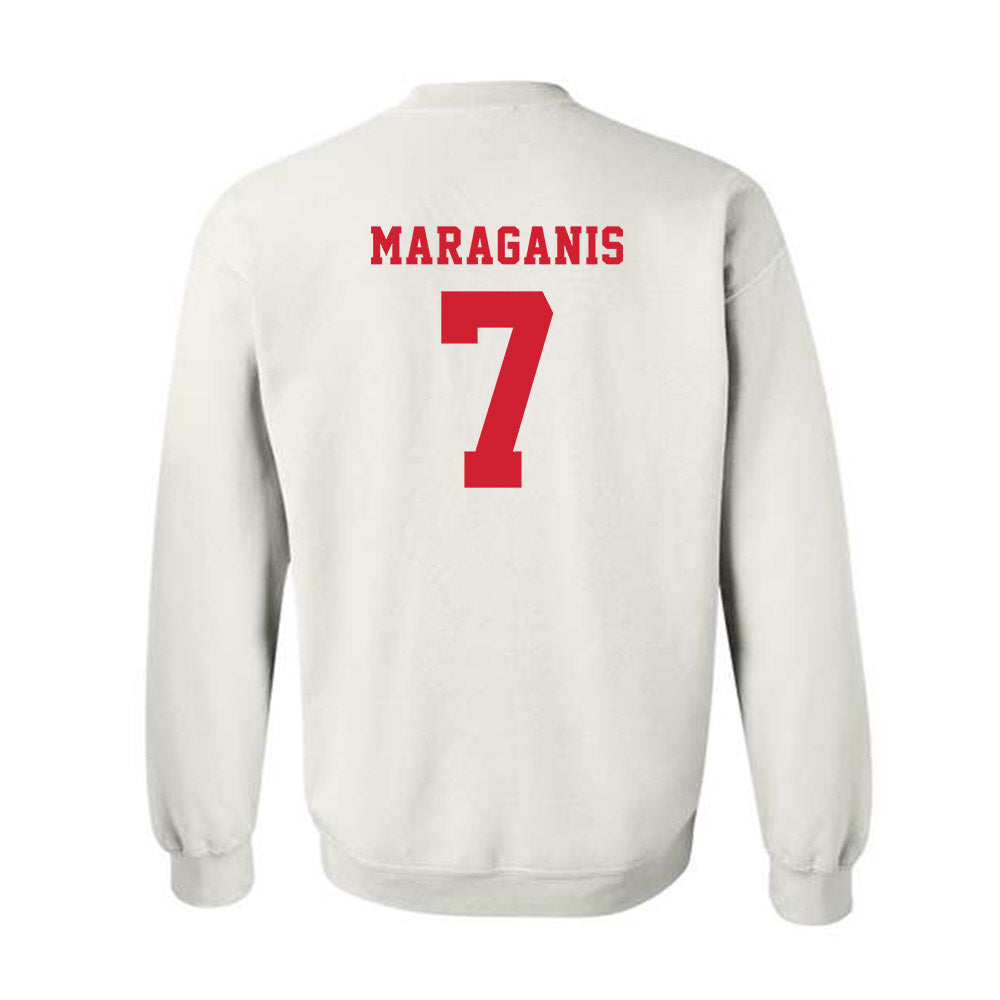Marist - NCAA Men's Lacrosse : Charles Maraganis - Classic Shersey Crewneck Sweatshirt-1
