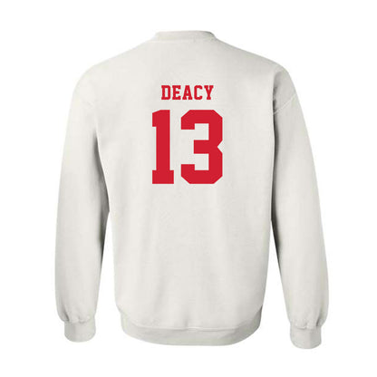 Marist - NCAA Men's Lacrosse : Jake Deacy - Classic Shersey Crewneck Sweatshirt-1