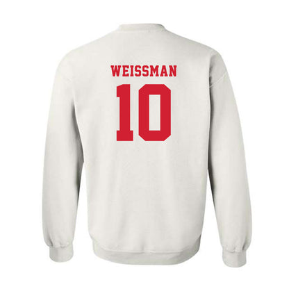 Marist - NCAA Men's Lacrosse : Andrew Weissman - Classic Shersey Crewneck Sweatshirt-1