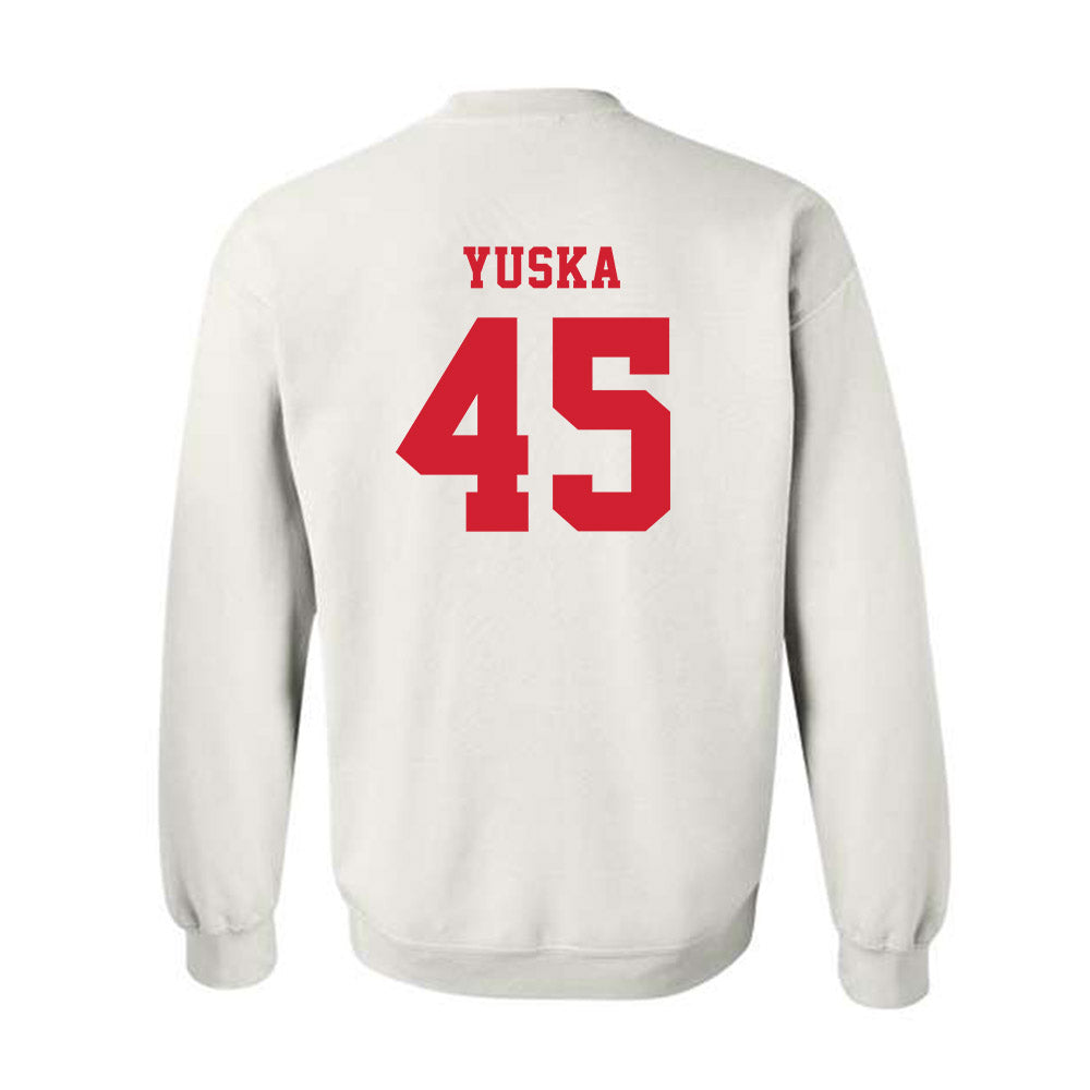 Marist - NCAA Football : Ethan Yuska - Classic Shersey Crewneck Sweatshirt-1