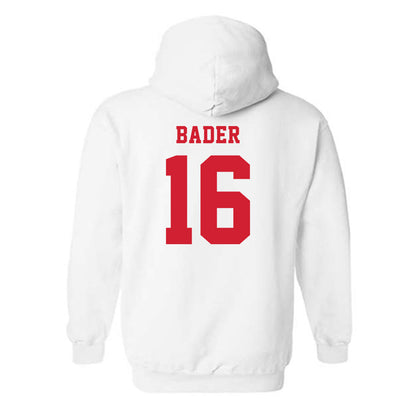 Marist - NCAA Men's Lacrosse : Mason Bader - Classic Shersey Hooded Sweatshirt-1