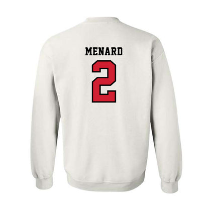 Marist - NCAA Men's Basketball : Justin Menard - Classic Shersey Crewneck Sweatshirt-1
