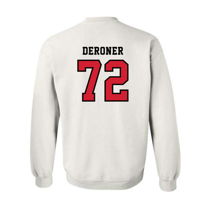 Marist - NCAA Football : Carson DeRoner - Classic Shersey Crewneck Sweatshirt-1