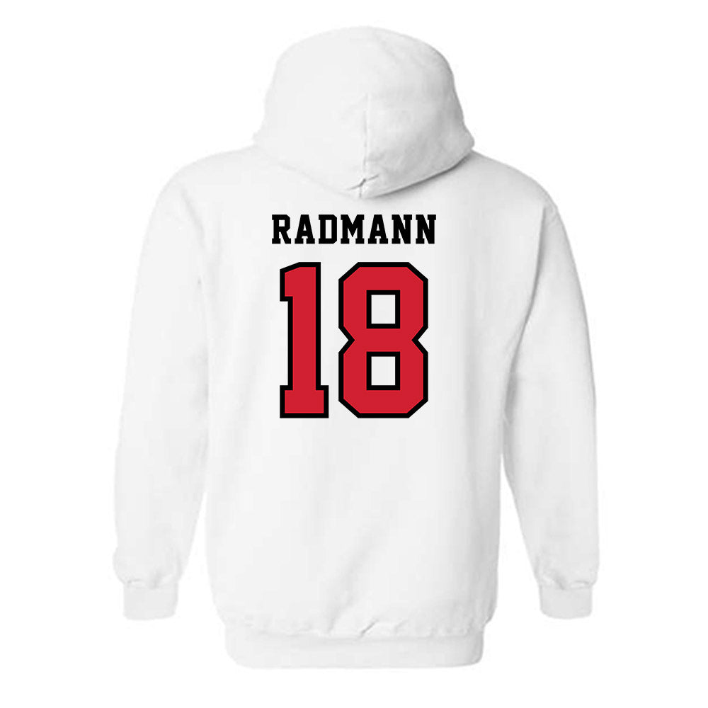 Marist - NCAA Men's Ice Hockey : Kevin Radmann - Classic Shersey Hooded Sweatshirt-1