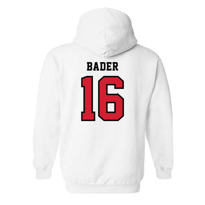 Marist - NCAA Men's Lacrosse : Mason Bader - Classic Shersey Hooded Sweatshirt-1